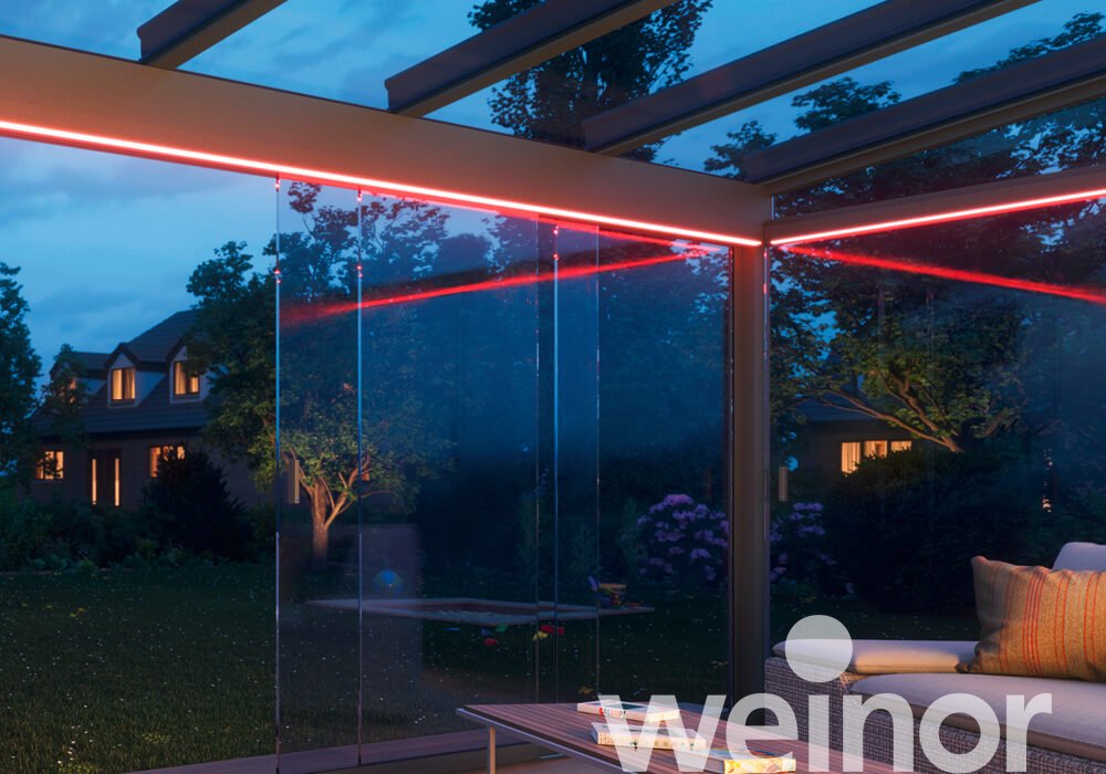 Glasoase® weinor met ledverlichting