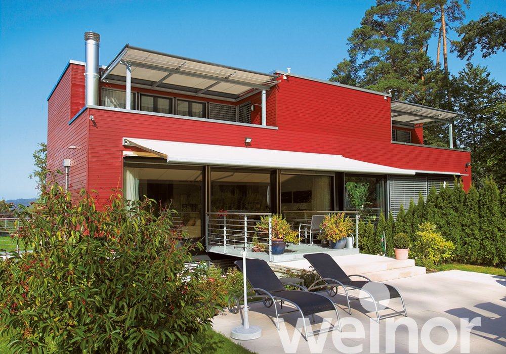 Zonneschermen weinor I 2000 / K 2000 / N 2000 meerveldinstallaties