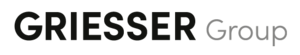 Logo van GRIESSER Group met zwarte en grijze tekst.