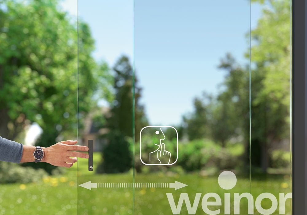 glazen schuifwand w17 easy Close Up