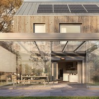 Terrasover&shy;kappingen van glas