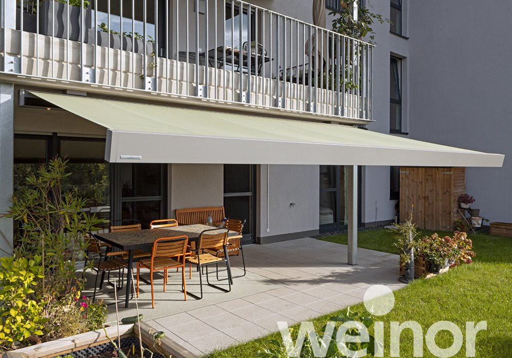 Kubusluifel ook voor kleine terrassen  