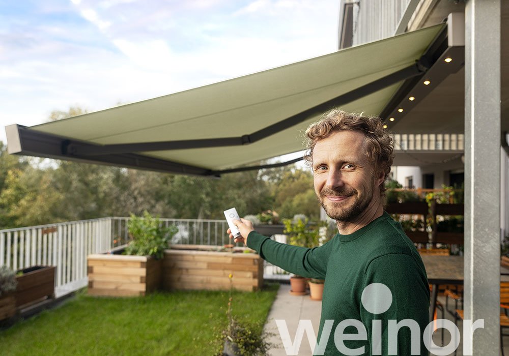 Kubusluifel ook voor kleine terrassen  