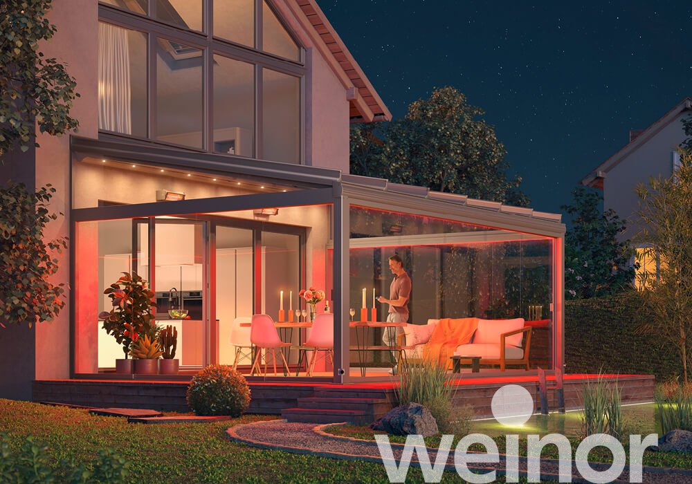 Glasoase® weinor met ledverlichting