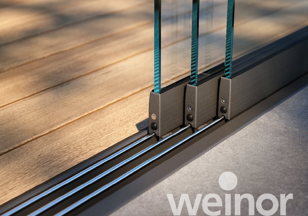 glazen schuifwand w17 easy Close Up