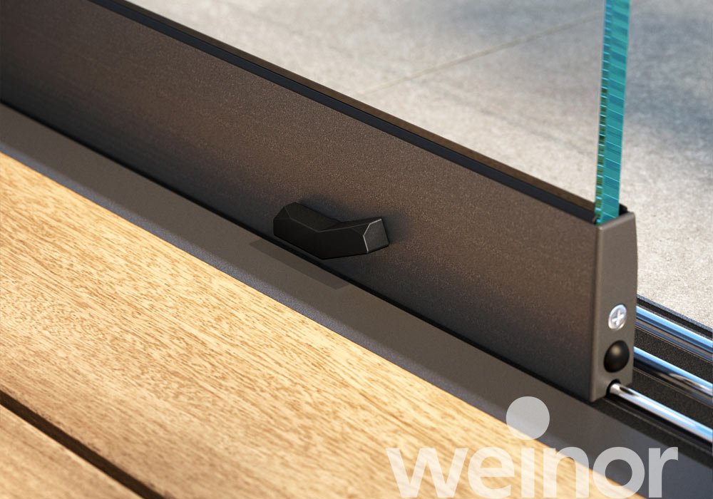 glazen schuifwand w17 easy Close Up