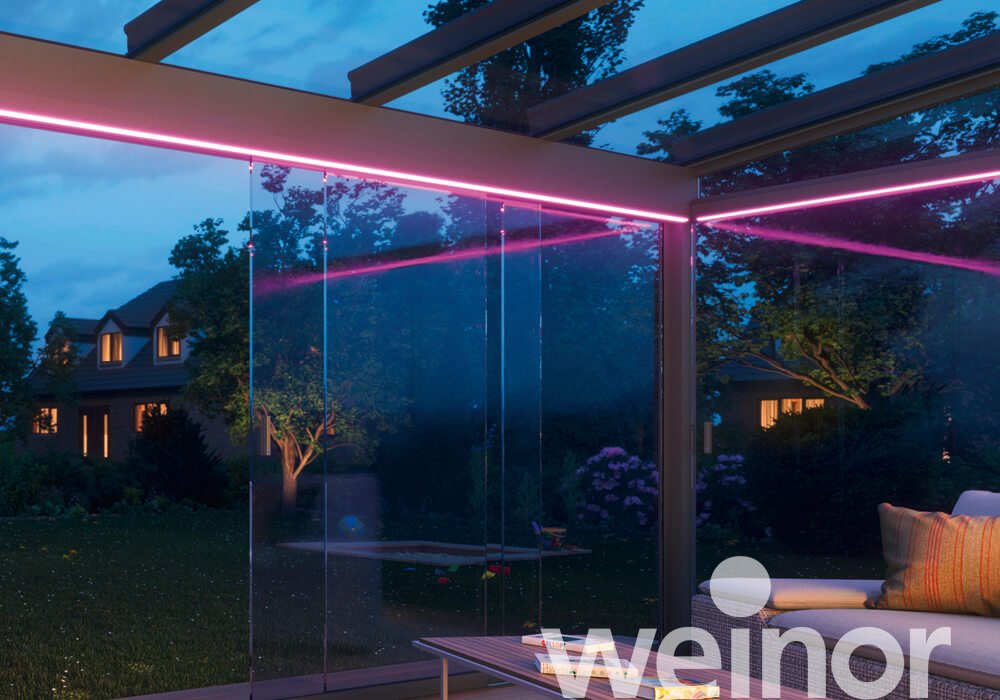 Glasoase® weinor met ledverlichting