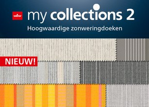 "my collections 2" – de nieuwe collectie zonweringdoeken van weinor 
